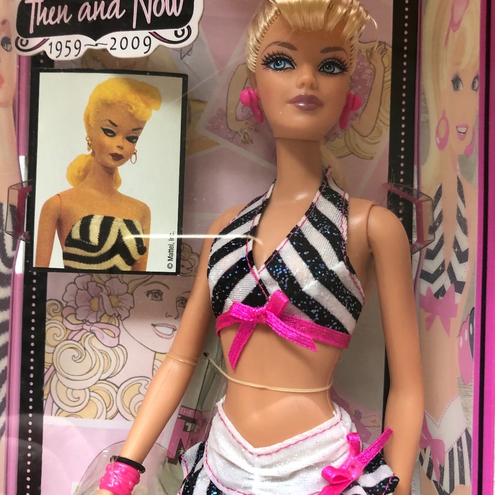 New Barbies 50th Anniversary "Then and Now" Doll